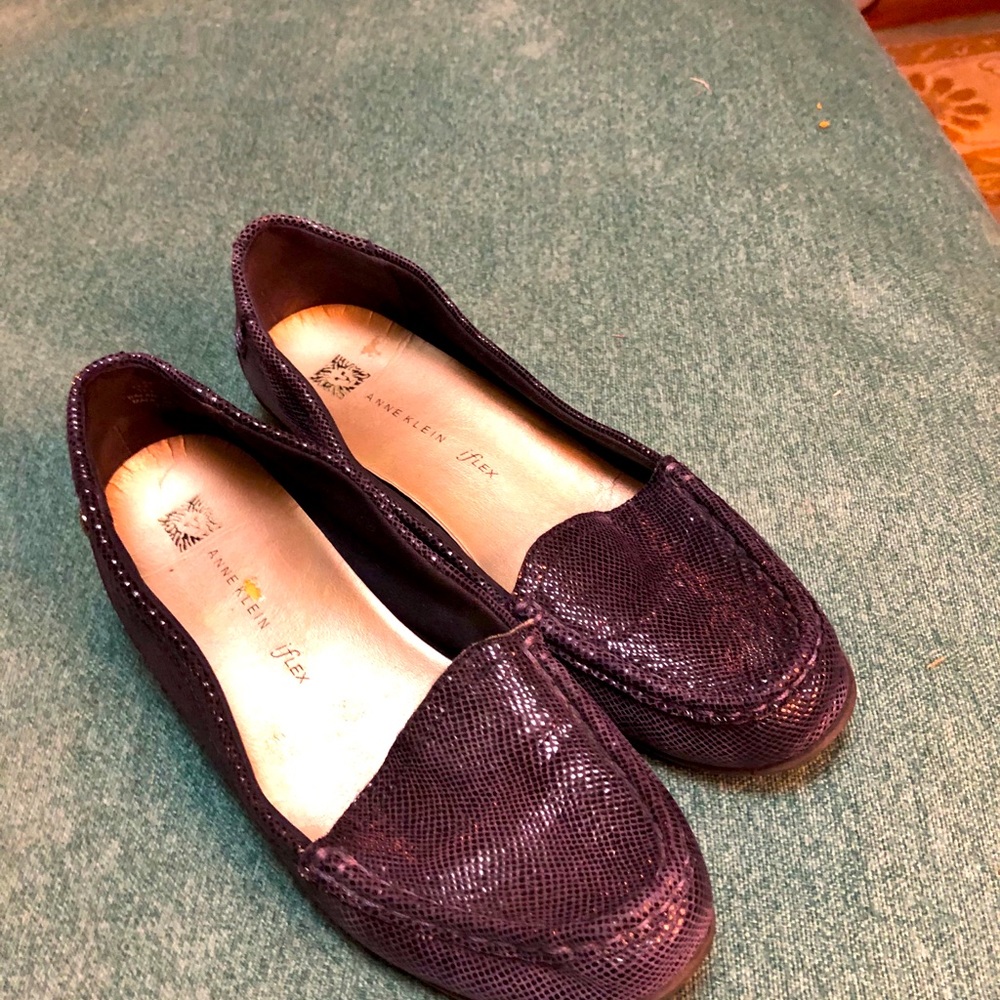 Violet moccasins